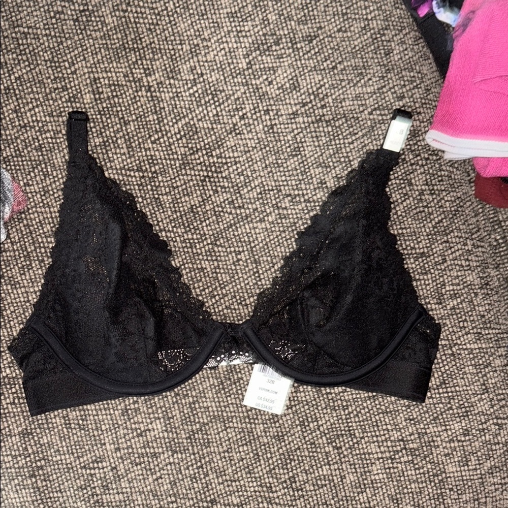 Victoria’s Secret Black Lace Bralette